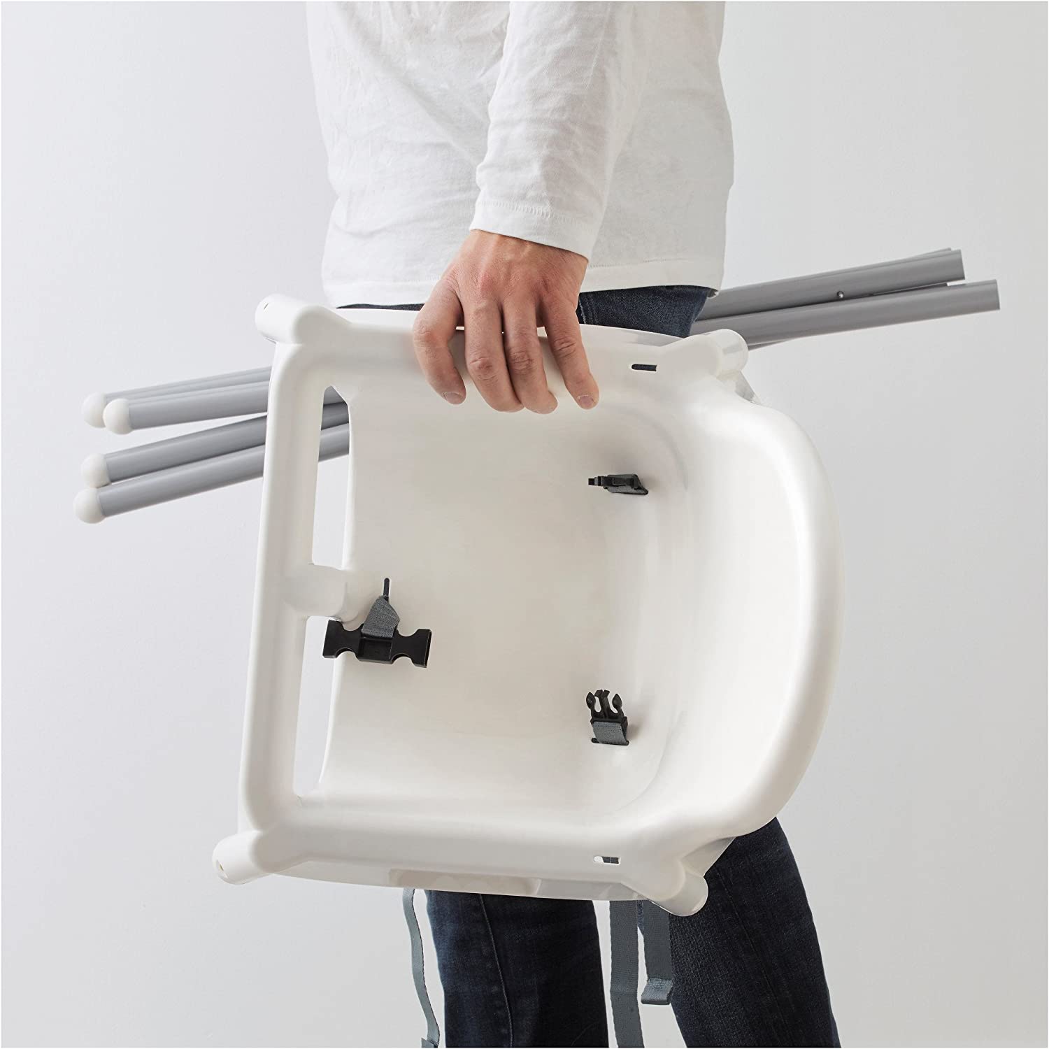 IKEA ANTILOP - Highchair with safety belt - 160x200 cm, White - Image 2