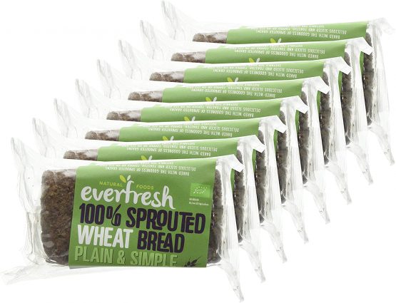Everfresh Sprouted Wheat Organic Bread 400 g (Pack of 8) - Image 4