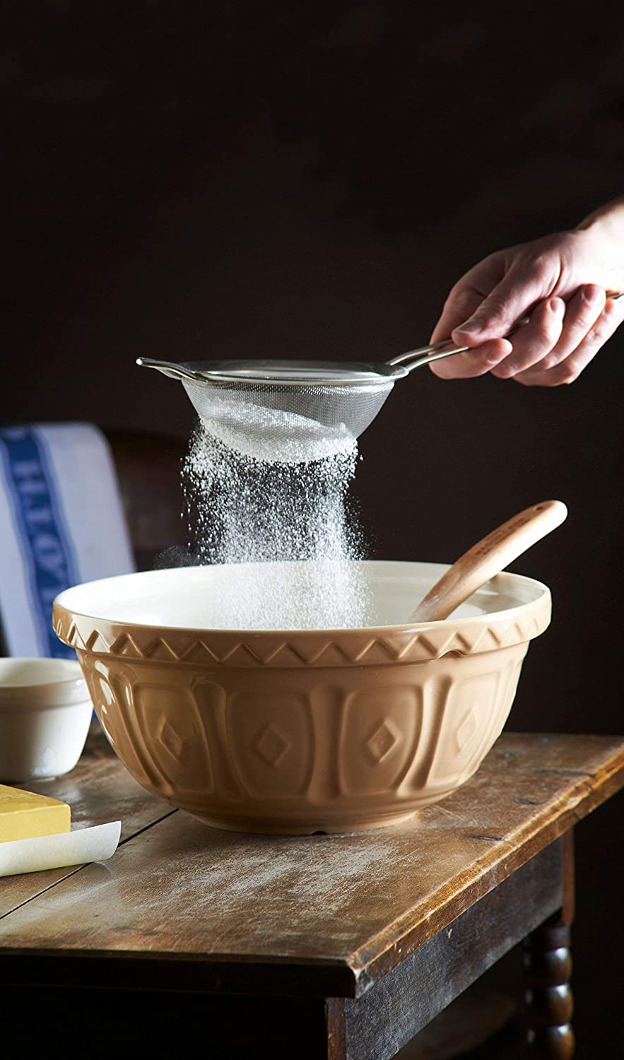 Mason Cash Original White Earthenware All-Purpose Pudding Basin, 20 cm, 1.75 Litre/20 cm - Image 4