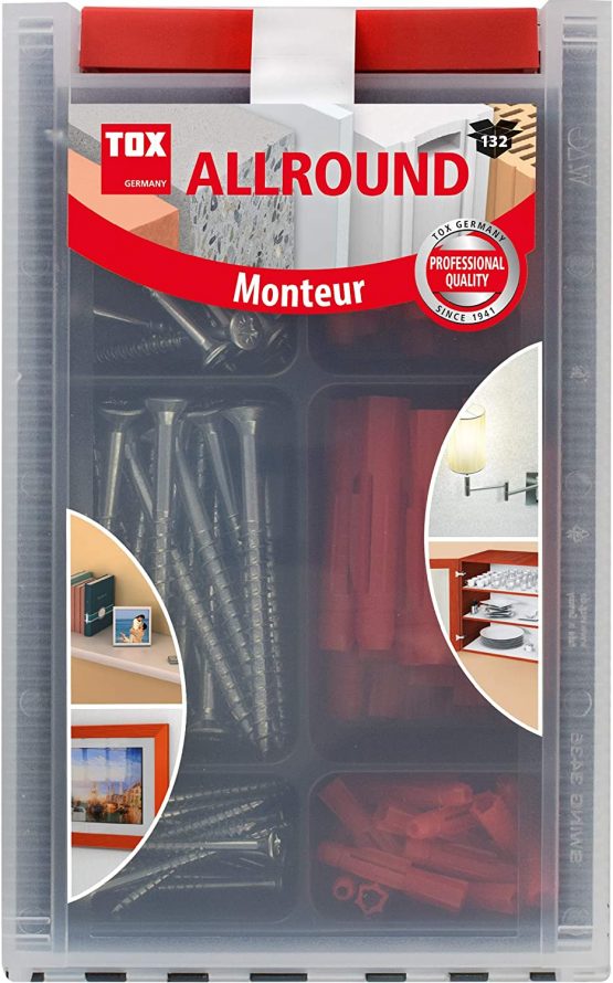 TOX standard assortment Allround Monteur132 pcs, 094901081 - Image 3