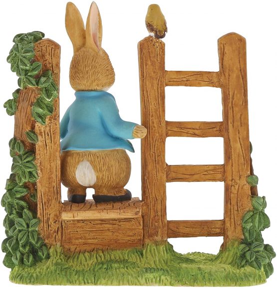 Beatrix Potter Peter Rabbit On Stile Figurine - Image 3