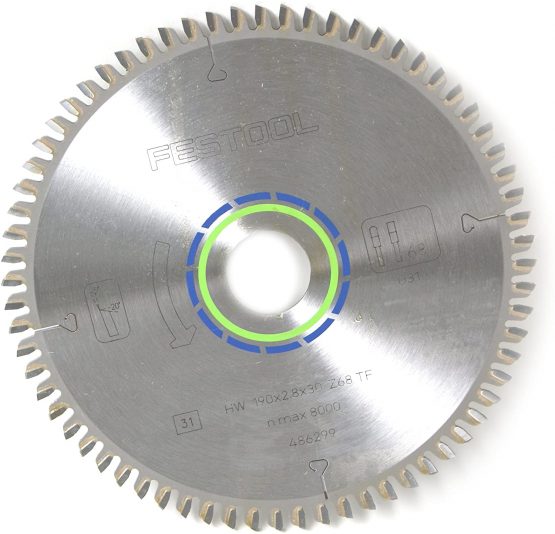 Festool 486299 Special Saw Blade 190x2,8x30 TF68, AP 65