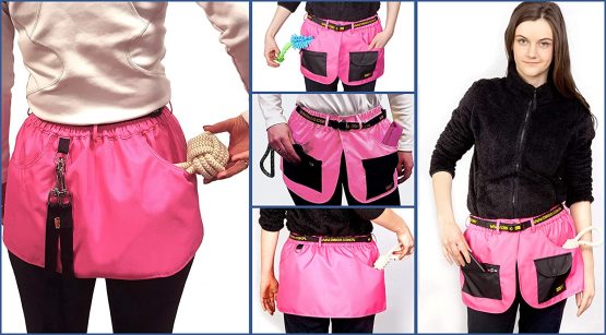 Dingo Training Belt for Agility Sports Dog Training, Many Pockets Pink Power XL 16462 - Image 3