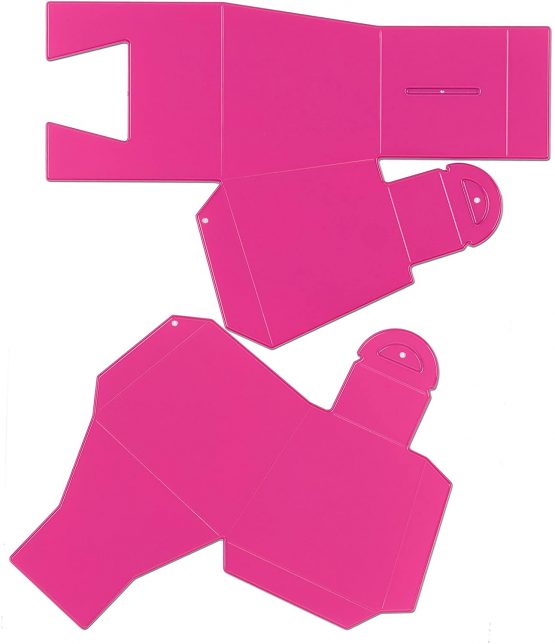 EK Success Favour Box Die Template, Metal, Pink, 21.5 x 17 x 0.1 cm - Image 2