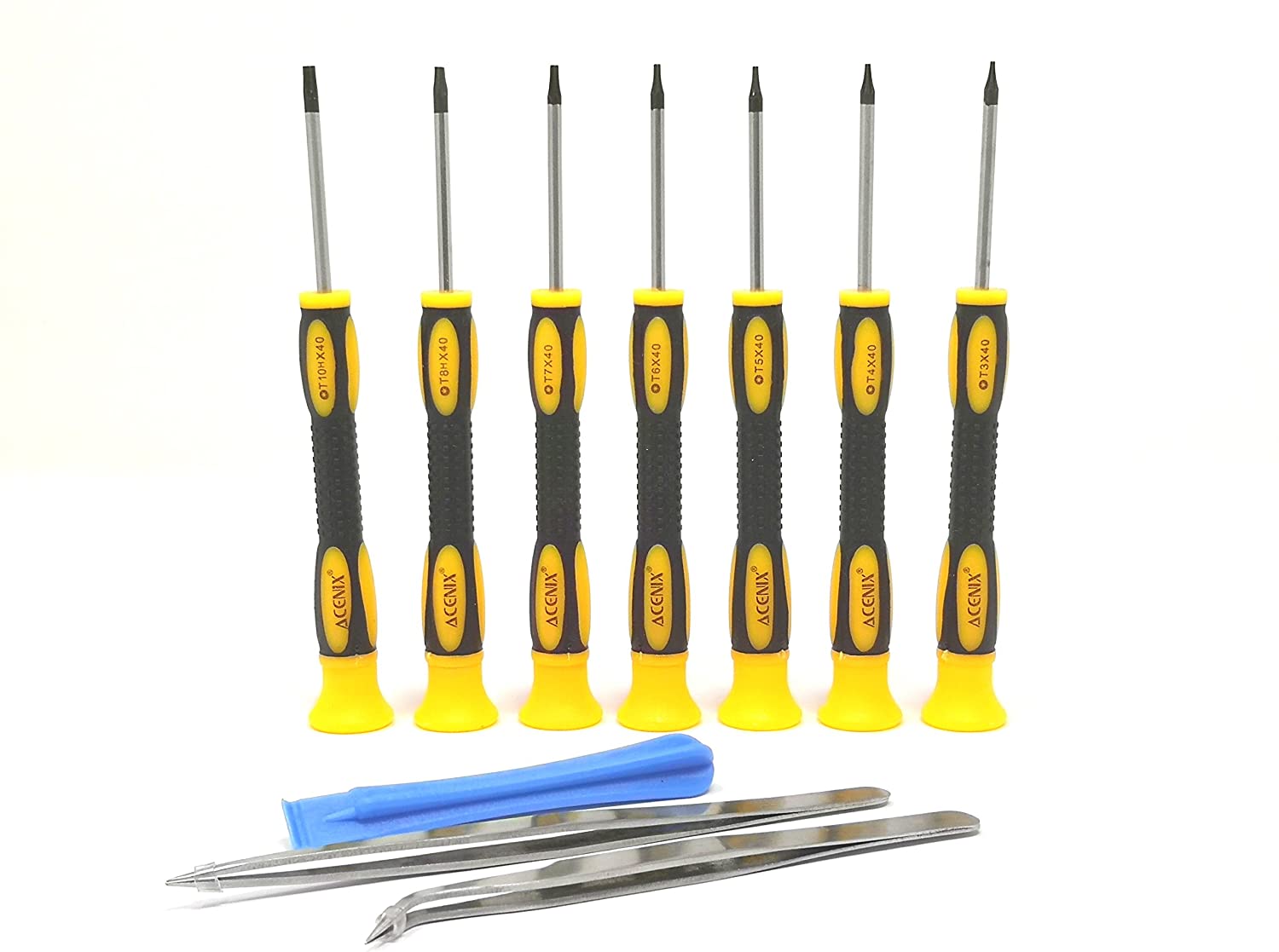 Profibohrer Torx Screwdriver Set for T3, T4, T5, T6, T7, T8 and T10 10 Pieces - Image 2