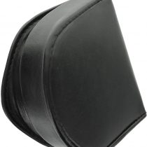 Visconti Monza Collection Vegetable Tanned Leather Tray Coin Purse TRY6 Black