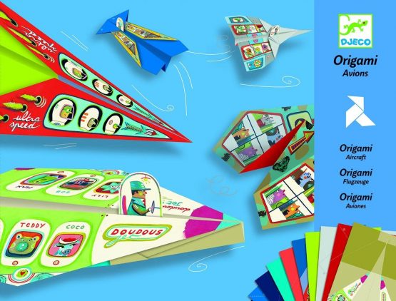 Djeco DJ08760 Planes Small Gifts-Origami, Mixed