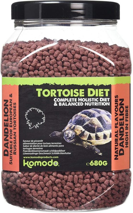 Komodo Complete Holistic Tortoise Diet, Dandelion 680 g tub