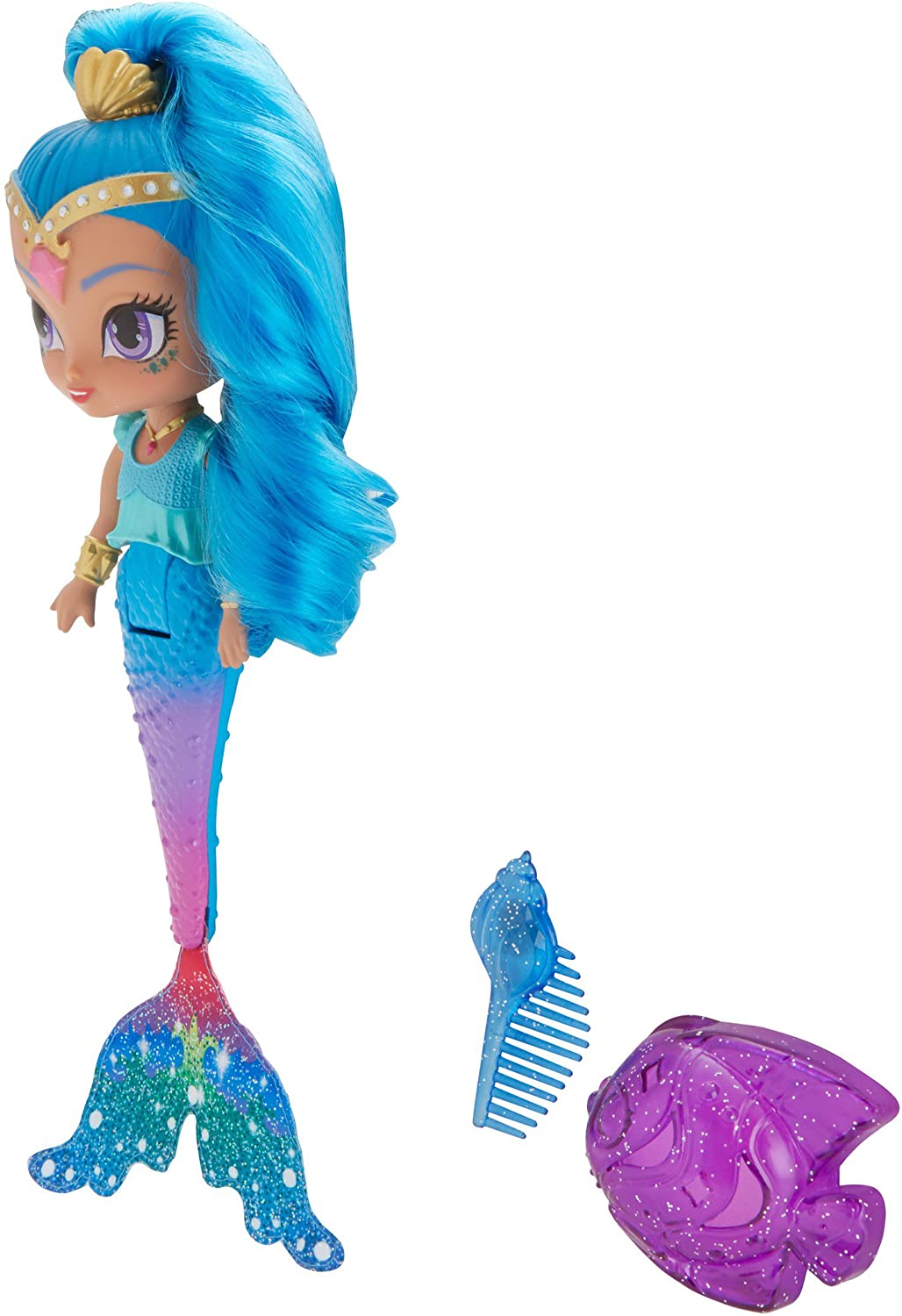 Fisher-Price Shimmer and Shine Rainbow Zahramay Mermaid Shine - Image 4