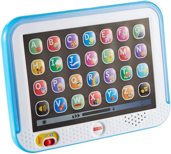 Fisher-Price Laugh and Learn Smart Stages Tablet, Blue