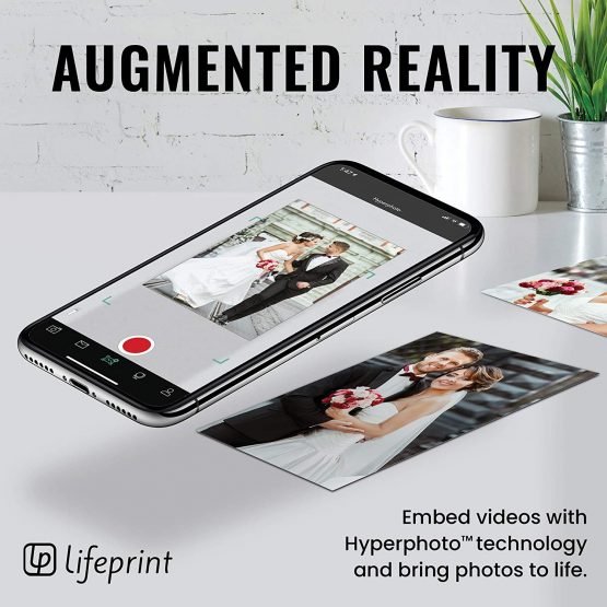 Lifeprint 3x4.5 Portable Photo and Video Printer for iOS and Android devices. Make Your Photos Come to Life w/Augmented Reality - White - Image 2