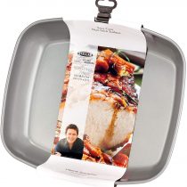 Stellar James Martin SJM64 Roasting Tray Non-Stick, High Grade Steel, Dishwasher Safe 33cm x 28 x 7cm - 5 Year Non-Stick Warranty