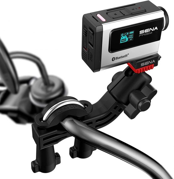 Sena Prism. Bluetooth Action Camera. Motorcycle Pack - Image 3