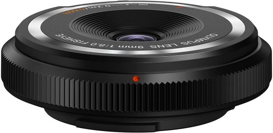 Olympus 9 mm 1:8.0 Fish Eye Body Cap Lens - Black - Image 4