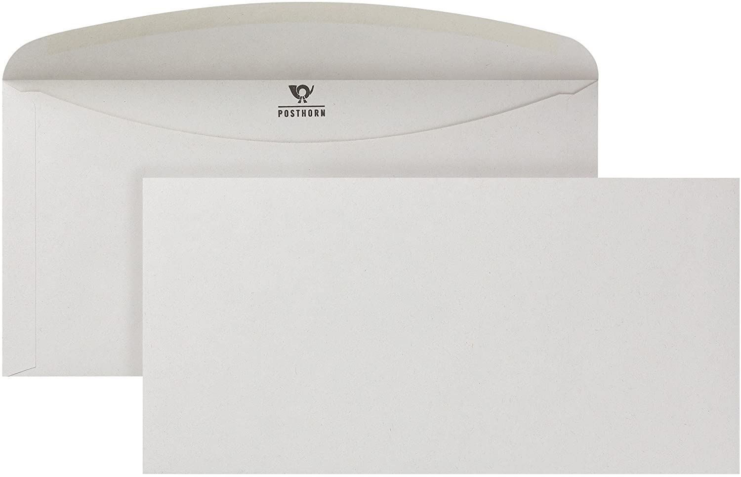 Post Horn Velox 01526482 Inserting Ask, Velox 3000 114 x 229 mm, Gummed C6/5 80 g, Pack of 1000 Recycled Grey