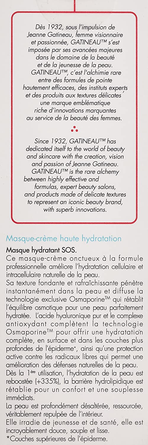 Gatineau Aquamemory High Hydration Cream Mask 75 ml - Image 3