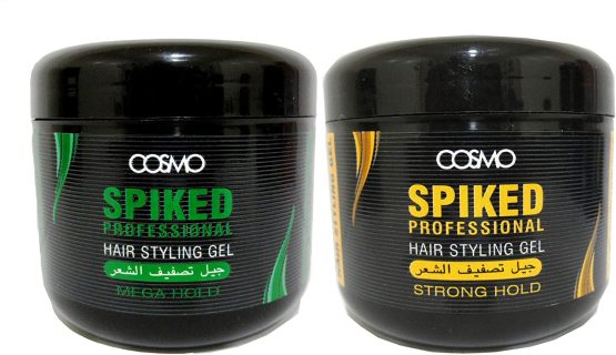 Cosmo Spiked Professional Hair Styling Gel Mega Hold 600ml