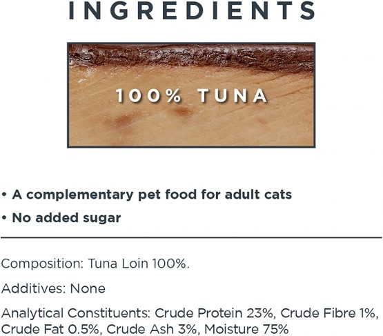 Encore 100% Natural Cat Treats, Whole Tuna Loin Cat Snack, 30g (Pack of 12) - Image 4