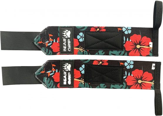 BEAR GRIP - SPECIAL EDITION Premium weight lifting wrist support wraps, (Sold in pairs) - Image 2