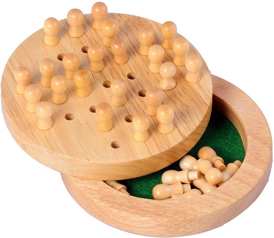 Engelhart - Solitaire tout rond en bois - 200117 - Image 3