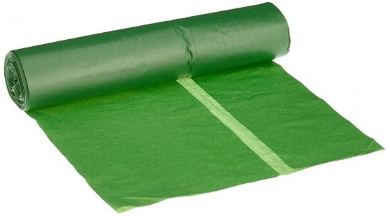 Deiss Premium 12730 Rubbish Bags, 2 1/4 x 1000 25 per roll) – Green