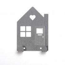 Oakdene Designs Key Holder, 430 Stainless Steel, Silver, One