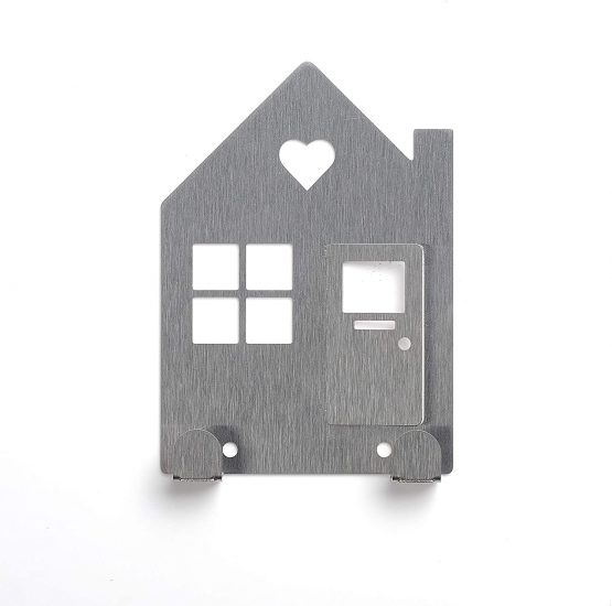 Oakdene Designs Key Holder, 430 Stainless Steel, Silver, One