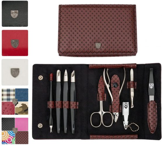 3 Swords Germany manicure pedicure kit with 6 tools Made in Solingen Germany 417