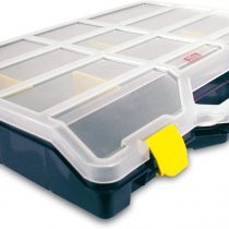 RAACO International A/S 147005 Assortment Box 25 Compartments with RAACO Flexible Separating Walls Polypropylene 460 x 350 x 81 mm