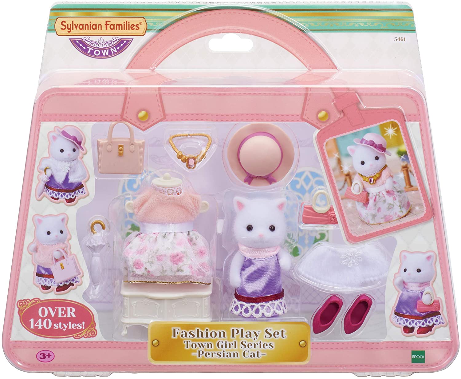 Sylvanian Families Town Girl Series - Persian Cat, Multicoloured, klein - Image 2