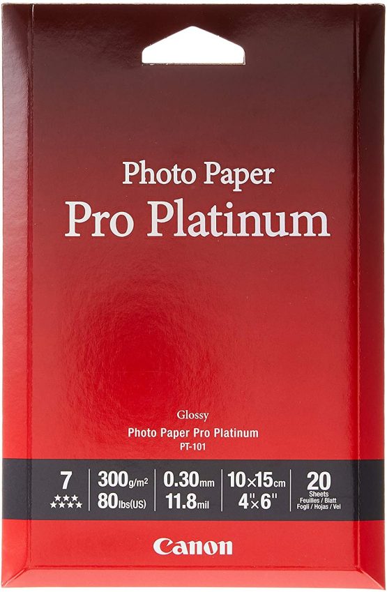 Canon PT-101 Photo Paper 10 x 15 cm 20 Sheets