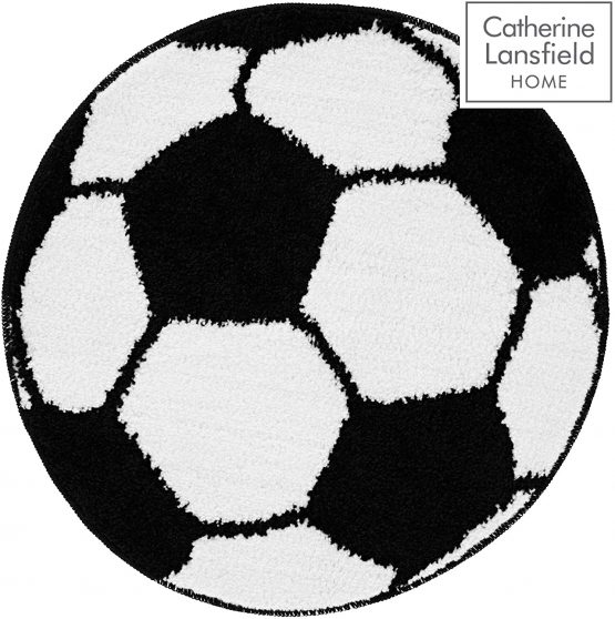 Catherine Lansfield It's A Goal 66 x 66 cm Rug Multi - Image 2