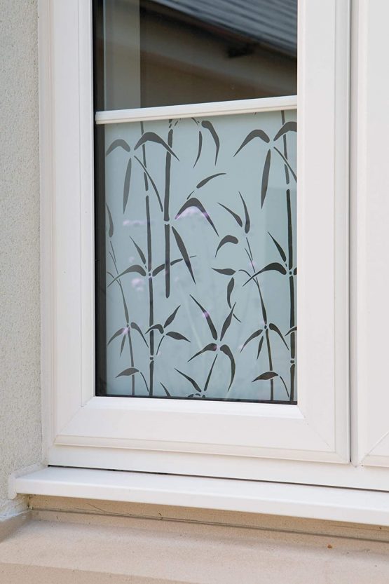 DC Fix 338-0023 Decorative Static Cling Window Film, Bamboo, 17.71" x 59" Roll - Image 2