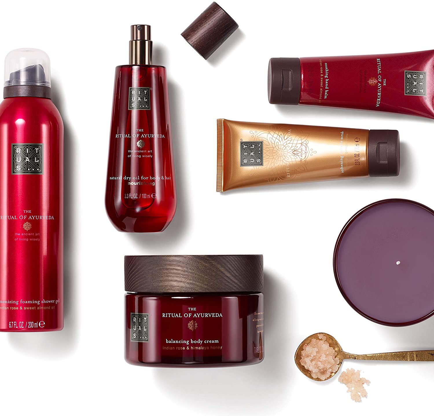 RITUALS The Rituals of Ayurveda Shower Oil, 200 ml - Image 3