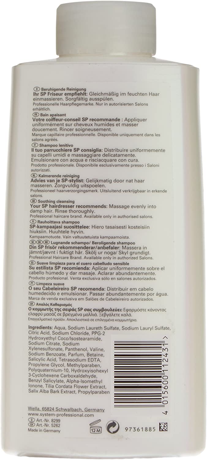 Wella SP Balance Scalp Shampoo 1ltr, Weiß-Violett, 1 l (Pack of 1) - Image 2