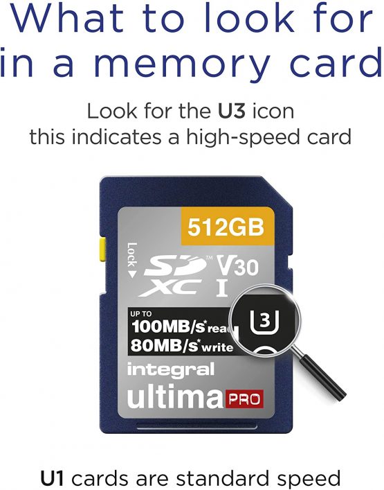 Integral 512GB SD Card 4K Ultra-HD Video Premium High Speed Memory Card SDXC Up to 100MB/s SDXC V30 UHS-I U3 Class 10 SD Memory Card - Image 4