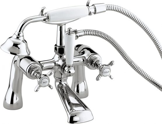 Bristan N BSM C CD 1901 Pillar Bath Shower Mixer - Chrome