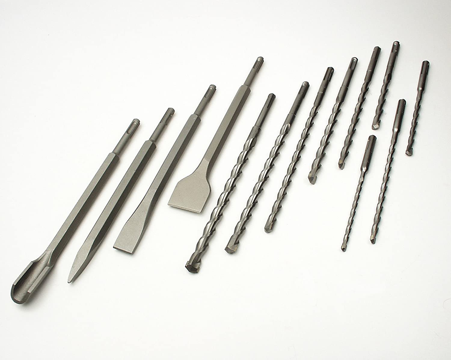 Mannesmann M12588 SDS-Plus Drill Bit and Chisel Set 13 Pieces, 13-teilig - Image 2