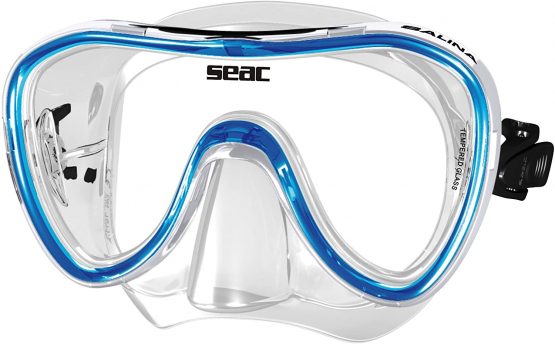 Seac Salina monolens mask ideal for diving, snorkeling and swimming