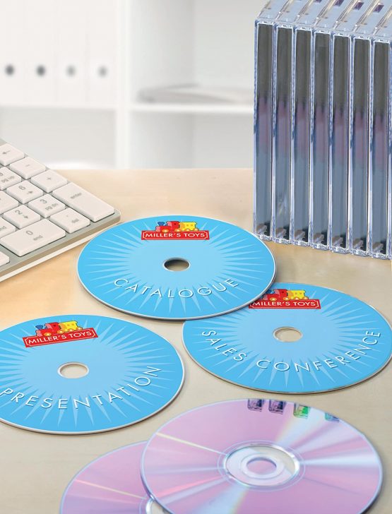 Avery Zweckform L7676 25 A4 Pack of 50 CD Labels Diameter 117 mm 25 Sheets White - Image 4