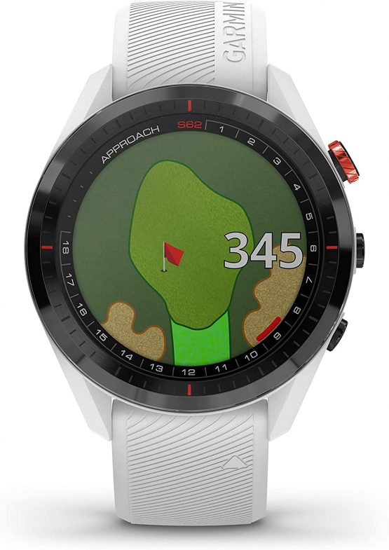 Garmin Approach S62, Premium Golf GPS Watch, Built-in Virtual Caddie, Mapping and Full Color Screen, White - Image 2