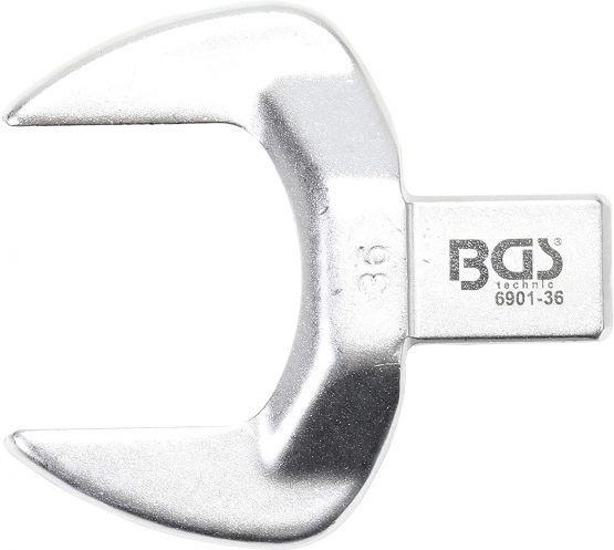 BGS 6901-36 | Open-End Push Fit Spanner | 36 mm | Square Size 14 x 18 mm