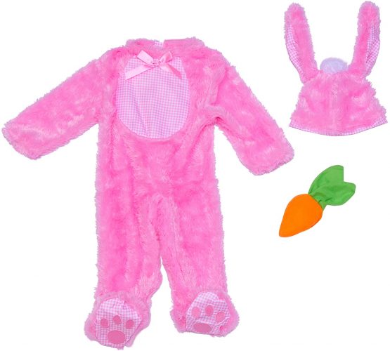 Rubie's 8853526-12 Unisex-Child Precious Pink Wabbit Costume, 12-18 Months - Image 2