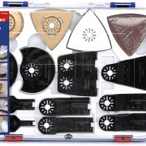 WORKPRO 24-Piece Oscillating Multi Tool Accessories Kit, Wood Metal Oscillating Saw Blades, Mix Multitool Blades Set for Cutting, Sanding, Grinding