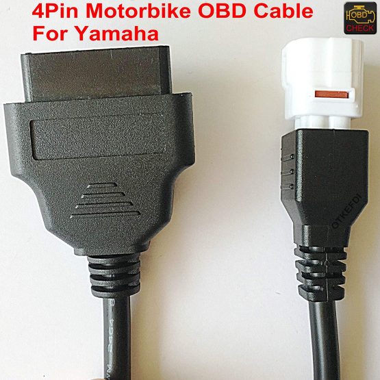 OTKEFDI Motorbike 4pin OBD Diagnostic CANBUS Cable for Yama ha Canbus Motorcycle Models - Image 2