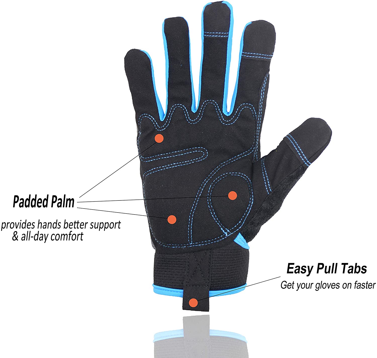 HANDLANDY Safety Work Gloves Men Women - Image 2