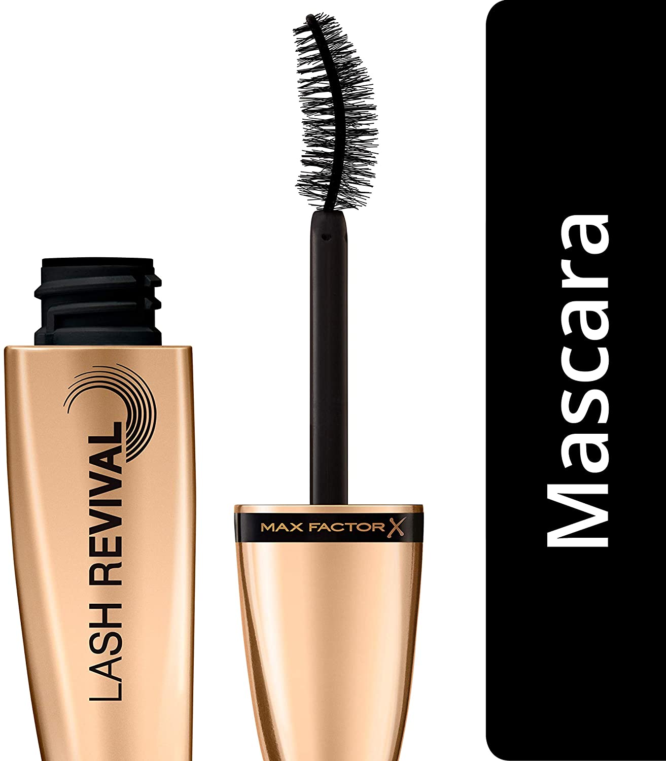 Max Factor Lash Revival Strengthening Mascara with Bamboo Extract Shade Black 001, 11.5 ml (Pack of 1) - Image 4