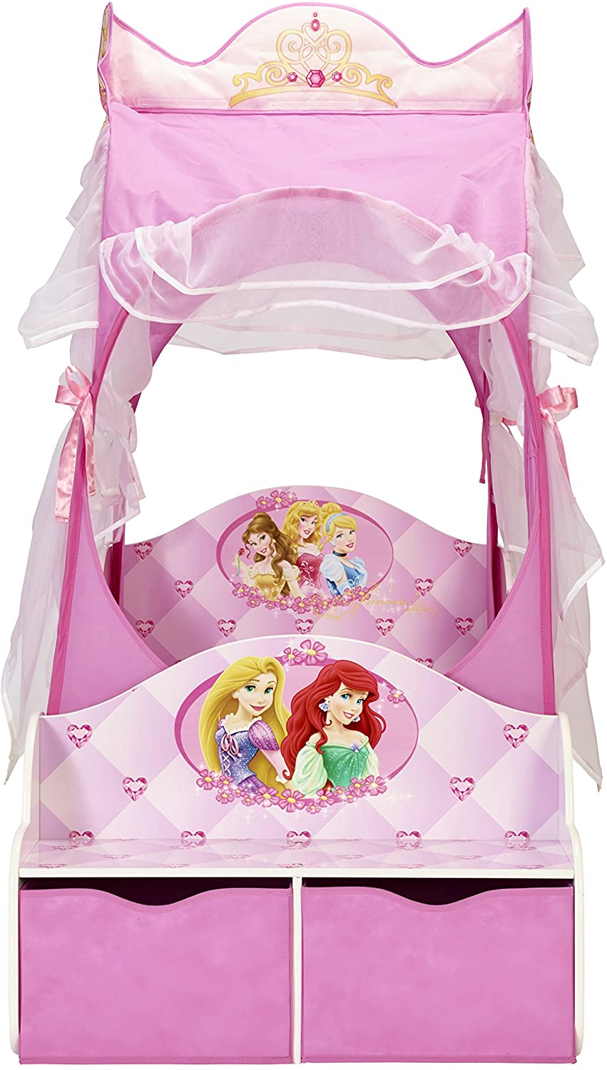 Disney Princess Carriage Kids Toddler Bed by HelloHome, Pink, Toddler