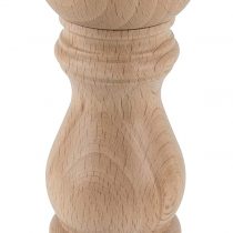 PEUGEOT Paris u'Select Manual Salt Mill-Adjustable Grinder-Beechwood, 18cm, Wood, Nature Brown, 18 cm