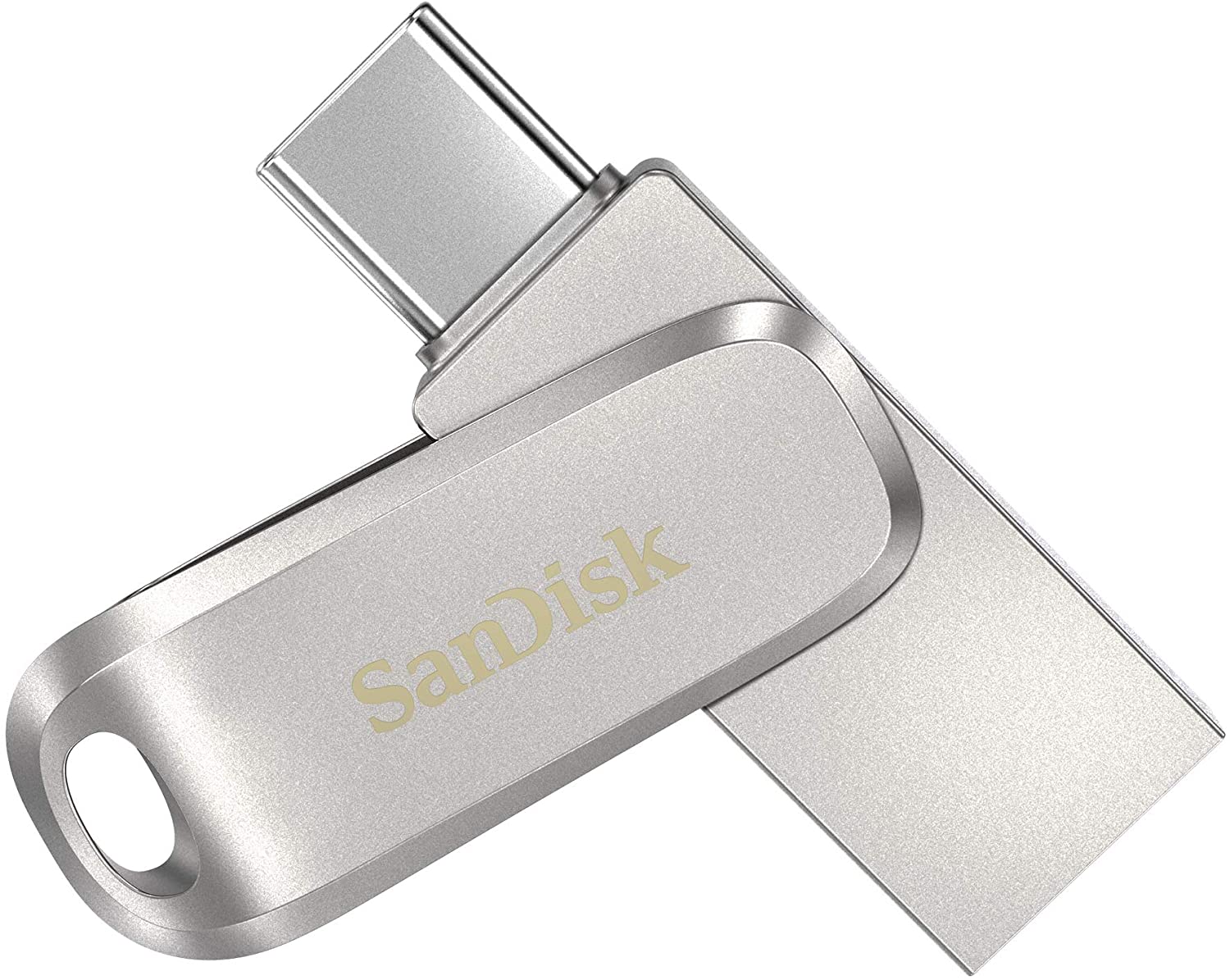 SANDISK Ultra Dual Drive Luxe, USB Type-C & Type-A Flash Drive 512GB (Memory stick up to 400MB/s